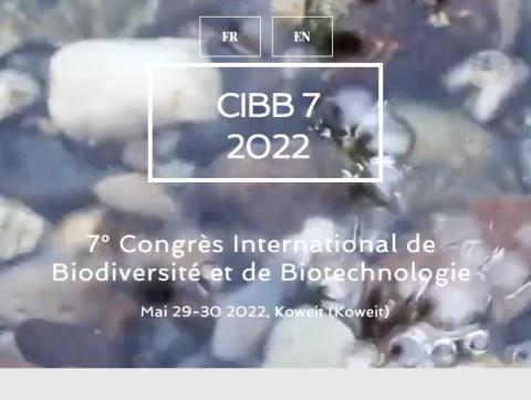 7e rencontre internationale de biodiversité et biotechnologie (CIBB7-2022)